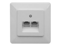 ZE KOMMUNIKATIONSTECHNIK UAE 2x8 Hvid