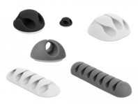 Delock Combo Set Sort Grå Hvid