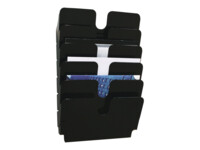 DURABLE FLEXIPLUS Litteraturholder Sort