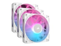 CORSAIR iCUE Link RX120 RGB Triple Starter Kit Fan 3-pack Hvid 120 mm