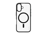 PanzerGlass CARE by Flagship Case Transparent Urban Combat w. Black Frame & MagSafe iPhone 16 Beskyttelsescover Transparent