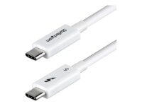StarTech.com USB4 / Thunderbolt 3 / Thunderbolt 4 / Thunderbolt 5 / DisplayPort 2.1 USB Type-C kabel Hvid