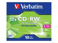 Verbatim 10x CD-RW 700MB