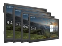Avocor LED-bagbelyst LCD fladt paneldisplay 3840 x 2160 75'