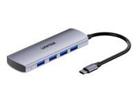 Unitek Hub 4w1 USB-C 10 Gbps, 4x USB-A H1112EGY01