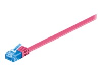 goobay CAT 6a Ikke afskærmet parsnoet (UTP) 2m Patchkabel Magenta
