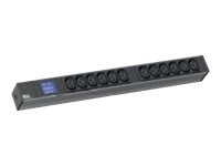 Bachmann BlueNet BN0500 Stikdåse 12-stik 16A Sort 2m