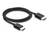 Delock HDMI-kabel 2m Sort