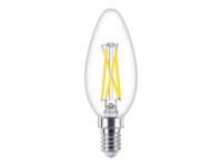Philips LED-filament-lyspære 2.5W D 340lumen 2200-2700K Varmt hvidt lys