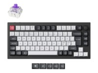 Keychron Q1 HE Tastatur Magnetisk Sydvendt RGB LED Trådløs Kablet Nordisk