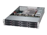 Supermicro SC826 BAC4-R920LPB Rackversion Forstærket forlænger ATX 920Watt Strømforsyning Sort Grå