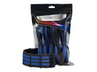 CableMod PRO Series ModMesh Strømforlængerkabelsæt Sort Blå