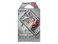 Fujifilm Instax Mini Stone Gray Farvefilm til umiddelbar billedfremstilling (instant film) ISO 800