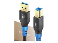 PureLink FlexInstall Series USB 3.2 Gen 1x1 USB-kabel Sort