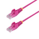 StarTech.com 10m Pink Slim CAT6 Ethernet Cable, Snagless, 28AWG, LSZH CAT 5/5e/6 Ikke afskærmet parsnoet (UTP) 10m Patchkabel Pink