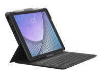 ZAGG Messenger Folio 2 Tastatur og folio-kasse Trådløs Tysk