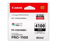 Canon PFI 4100 MBK Mat sort Blækbeholder
