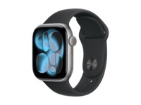 Apple Watch Series 11 (GPS) 42 mm Sort Grå SmartWatch