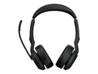Jabra Evolve2 55 MS Stereo Trådløs Høretelefoner Sort