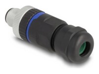 Delock Strøm-konnektor Sort