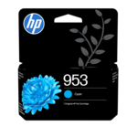 HP 953 4-Pack CMYK(4) Original Combo Sort, Cyan, Magenta, Gul 900 sider Blæk