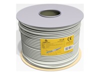 Gembird CAT 5e Kabel med folie og kobberfletning (FTP) 100m Bulkkabel Grey