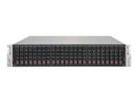 Supermicro SC216 BE1C-R609JBOD Rackversion 650Watt Strømforsyning Sort