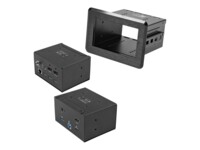 StarTech.com Conference Room Docking Station, Universal Laptop Dock, 4K HDMI, 60W Power Delivery, USB Hub, GbE, Audio, In-Table Connectivity Box For Huddle/Boardroom Collaboration Space - For Teams & Zoom Calls USB-C / USB 3.0 Dockingstation