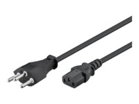 goobay Effekt SEV 1011 Power IEC 60320 C13 Sort 1.8m Strømkabel