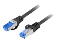 Lanberg CAT 6a S/FTP 1.5m Patchkabel Sort RAL 9004