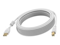 Vision Techconnect 2 USB-kabel 3m Hvid