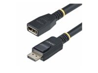 StarTech.com 10ft (3m) DisplayPort 1.4 Extension Cable, DP 1.4, 8K 60Hz DisplayPort forlængerkabel 3m Sort