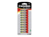 Camelion Plus Alkaline AA type Standardbatterier 2700mAh 10