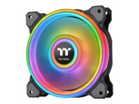 Thermaltake Riing Quad 12 RGB Radiator Fan TT Fan 1-pack Sort 120 mm