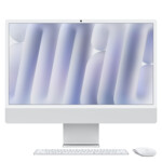 APPLE iMac Z1EH 59,62cm 23,5Zoll Standardglas M4 10C CPU/10C GPU/16C N.E. 16GB 512GB SSD Gbit Eth MM NumKey TID DE Silber