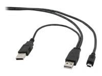 Gembird CCP-USB22-AM5P-3 USB-kabel 90cm Sort