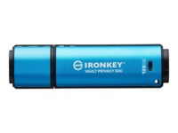 Kingston IronKey Vault Privacy 50C 256GB USB-C 3.2 Gen 1 Blå
