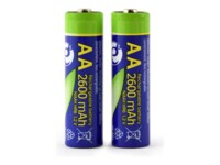EnerGenie AA type Batterier til generelt brug (genopladelige) 2600mAh