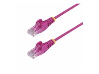 StarTech.com 3m Pink Slim CAT6 Ethernet Cable, Snagless, 28AWG, LSZH CAT 5/5e/6 Ikke afskærmet parsnoet (UTP) 3m Patchkabel Pink