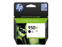HP 950XL High Yield Black Original Sort 1650 sider Blæk
