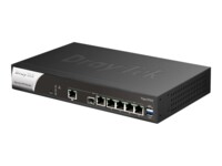 Draytek Vigor 2962 Router 6-ports switch Kabling