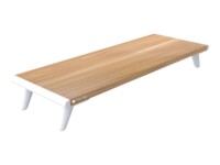 Techly Monitorständer Riser, Naturholz