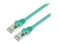 Prokord CAT 6 Afskærmet parsnoet (STP) 50cm Netværkskabel Grøn