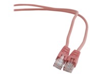 Gembird CAT 5e Ikke afskærmet parsnoet (UTP) 50cm Patchkabel Pink