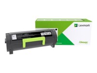 Lexmark 502E Sort 1500 sider Toner 50F200E