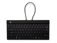 R-Go Ergonomic Keyboard Split break Tastatur Saks Trådløs Fransk