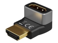 goobay HDMI-adapter med Ethernet Sort Sølv