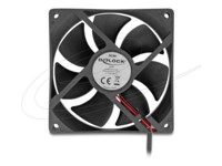 DeLOCK Fan 1-pack Sort 92 mm