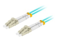 Lanberg Patchkabel Fiberoptik OM3 10m