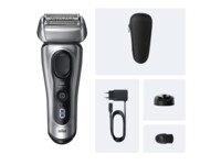 Braun Series 8 8617s Barbermaskine Sort Sølv